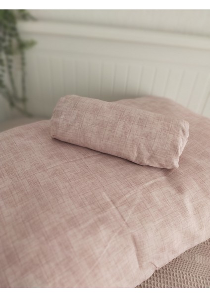Patiska 100 x 200 cm Tek Kişilik Lastikli Pamuklu Kumaş Çarşaf Takımı