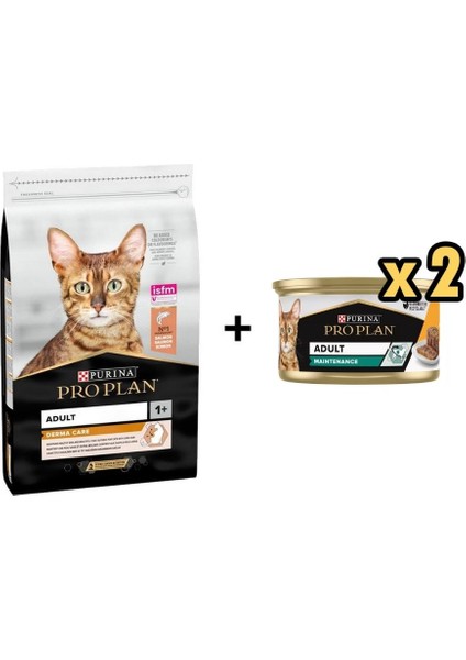 Elegant Somonlu Yetişkin Kedi Maması 3 kg + 2 Adet Pro Plan Tavuklu Kedi Konservesi 85 gr fiyatları