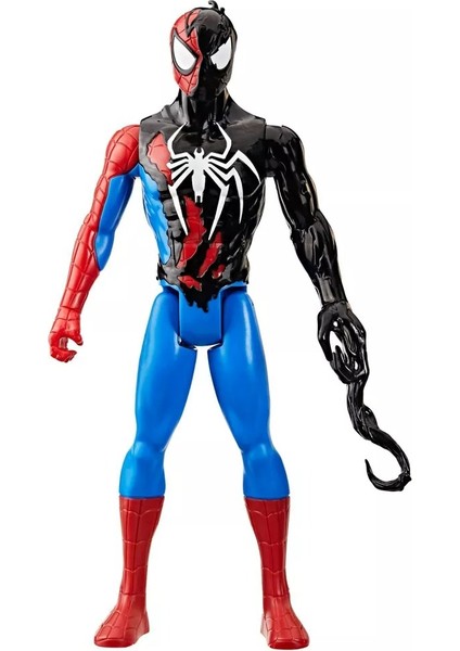 Marvel Spider-Man Venom Vs Titan Hero Serisi Spider-Man Aksiyon Figürü
