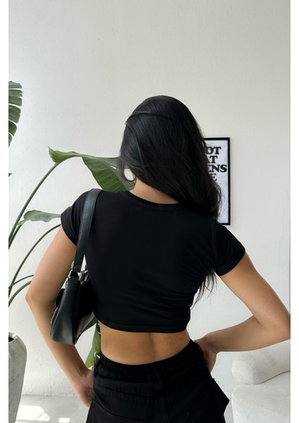 Atelier Kalp Baskılı Crop