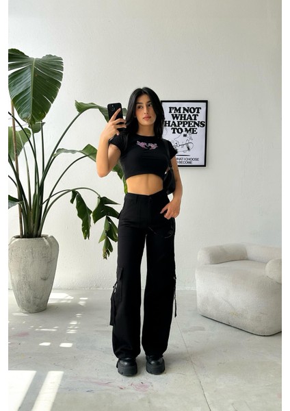 Atelier Kalp Baskılı Crop