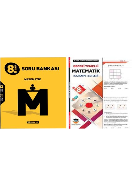 (Sınıf: 8) Matematik Soru Bankası Ve Beceri Temelli Kazanım Yaprak Test