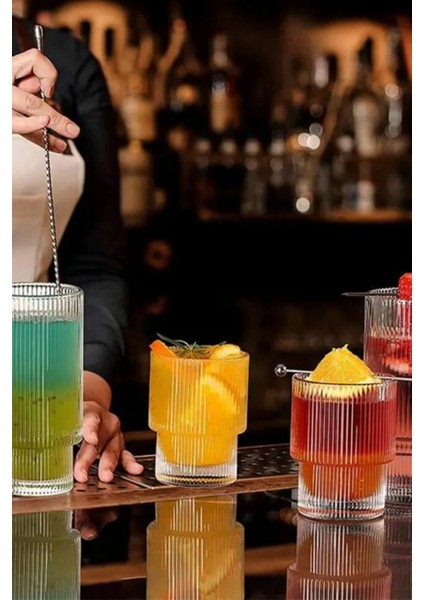 Isıya Dayanıklı Borosilikat Origami Stil Bardak - Kahve ve Sunum Bardağı 1 Adet 300 ml