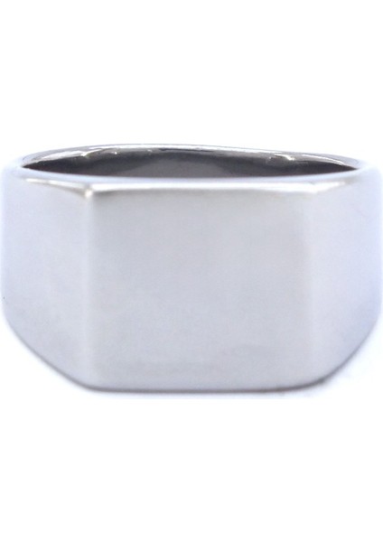 316 L Çelik Düz Desensiz Unisex Yüzük YZK-439