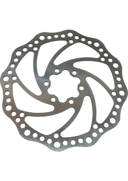 Bisiklet Disk Fren Rotoru 160 mm 6 Vidalık Hidrolik ve Mekanik Disk Fren Uyumlu Rotor