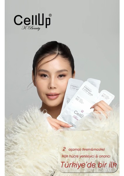 Synergy Collagen Anti-Aging Kök Hücreli 2 Aşamalı Krem & Maske , Nemlendirici, Dengeleyici