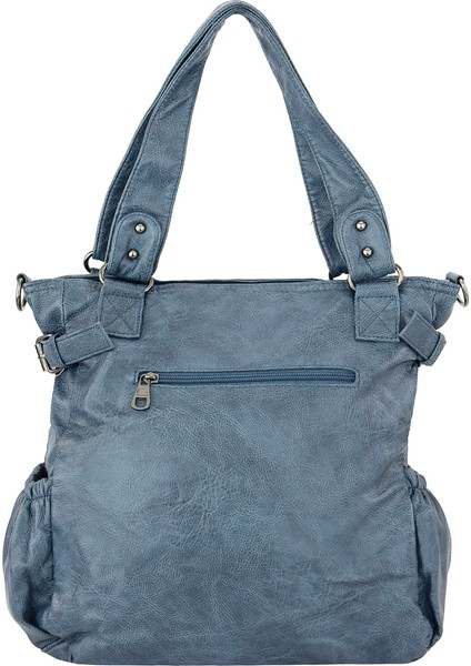 Bolsas Kadın Omuz Çanta Mavi 1035 modelleri
