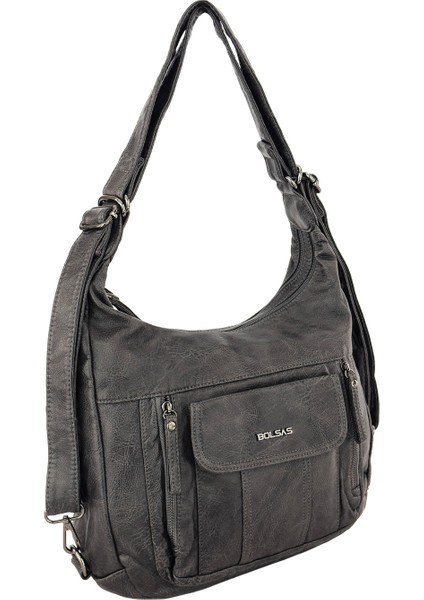 Bolsas Kadın Omuz ve Sırt Çanta Platin 1037 fiyatları