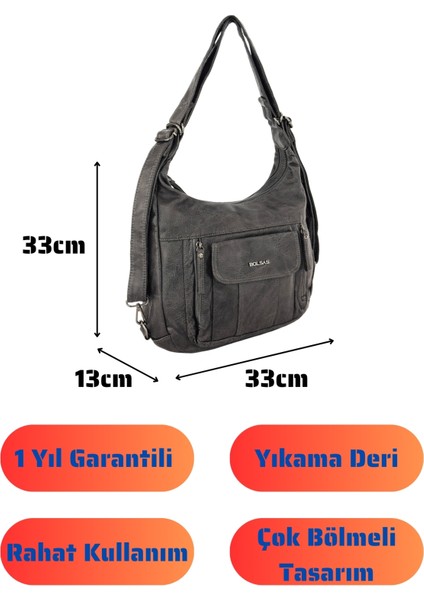 Bolsas Kadın Omuz ve Sırt Çanta Platin 1037 fırsatları