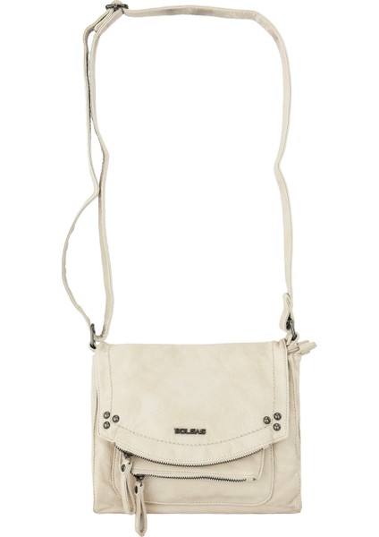 Bolsas Kadın Çapraz Çanta Bej 1043
