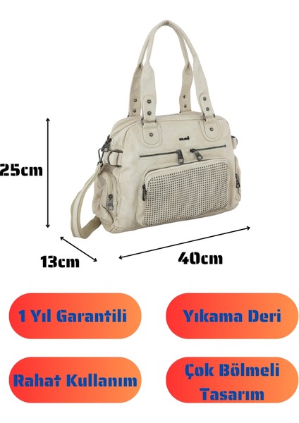 Bolsas Kadın Omuz Çanta Bej 1036 fırsatları