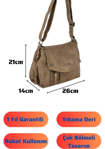 Bolsas Kadın Çapraz Çanta Vizon 1043 fırsatları