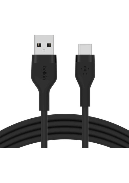 Boostcharge Flex Silikon USB To Usb-C Şarj Kablosu 2 Metre - Siyah fiyatları