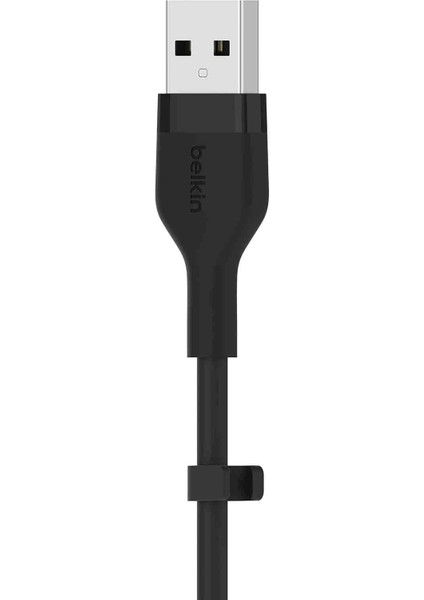 Boostcharge Flex Silikon USB To Usb-C Şarj Kablosu 2 Metre - Siyah modelleri
