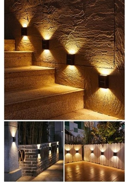 Solar Aplik Çift Taraflı Lamba