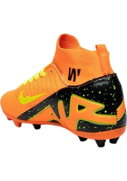 W25Y Ar Boom Çoraplı Erkek Krampon Halı Saha Ayakkabısı modelleri