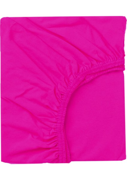 60 x 120 + 15 cm Pamuklu ve Lastikli Fittet Penye Bebek Çarşafı