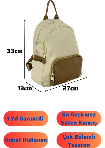Bolsas Kadın Sırt Çanta Bej 1048 fırsatları
