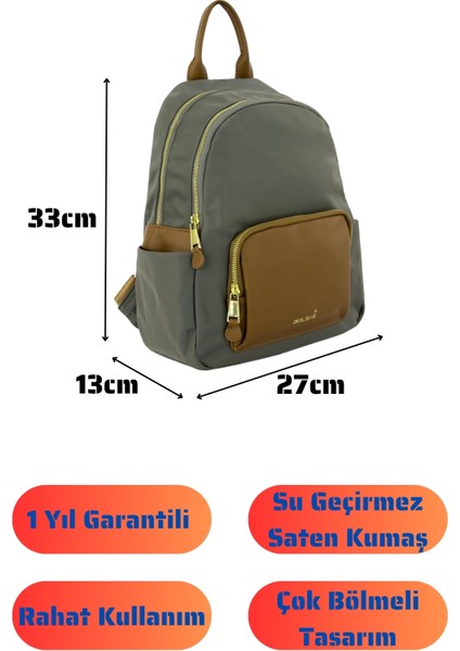 Bolsas Kadın Sırt Çanta Gri 1048 fırsatları