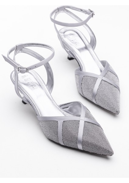 Light Bilekten Kemerli Elmas Taş Görünümlü 5 cm Topuklu Rahat Şık ve Kaliteli Kadın Ayakkabı Günlük Kullanıma Uygundur indirimleri