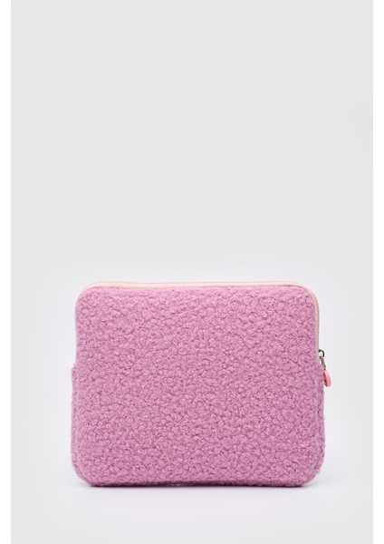 Puantiyeli Tablet Kılıfı 10” & 11” Inç Uyumlu Pembe