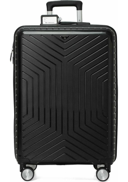 Parıs -B Pp 5fx Siyah Unisex Büyük Boy Valiz
