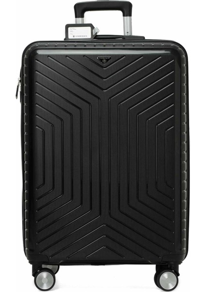 Parıs -O Pp 5fx Siyah Unisex Orta Boy Valiz