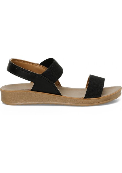 161095.Z5FX Siyah Kadın Comfort Sandalet