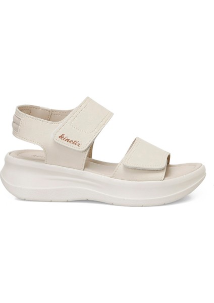 PARSY 5FX Krem Kadın Spor Sandalet