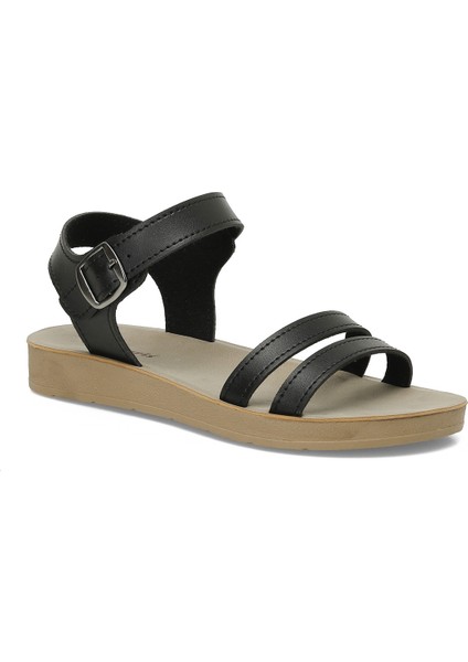 158659.Z5FX Siyah Kadın Comfort Sandalet fiyatları