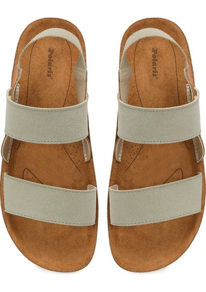 166351.Z5FX Yeşil Kadın Comfort Sandalet