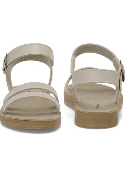158659.Z5FX Bej Kadın Comfort Sandalet
