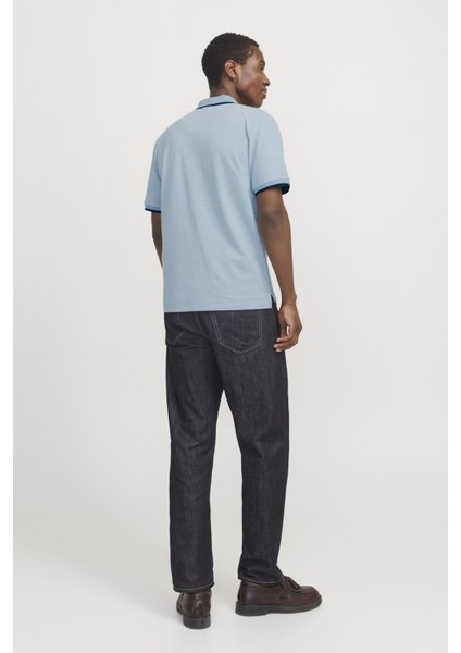 Jprblualves Ss Polo Noos Açık Mavi Erkek Polo Yaka T-Shirt 12274681 modelleri