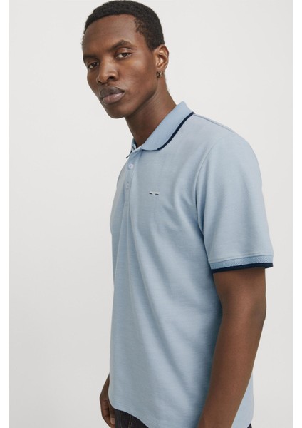 Jprblualves Ss Polo Noos Açık Mavi Erkek Polo Yaka T-Shirt 12274681 fırsatları
