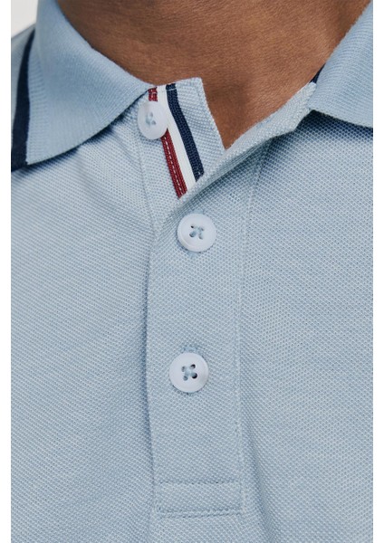 Jprblualves Ss Polo Noos Açık Mavi Erkek Polo Yaka T-Shirt 12274681 indirimleri