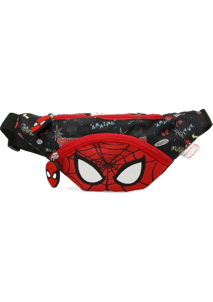 Spiderman Red Bel 5fx Çok Renkli Erkek Çocuk Bel Çantası
