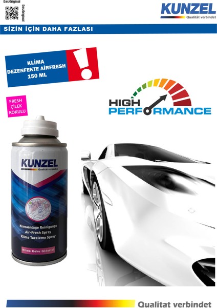 Klima Dezenfekte Koku Bombası Fresh Çilek Kokulu 150 ml