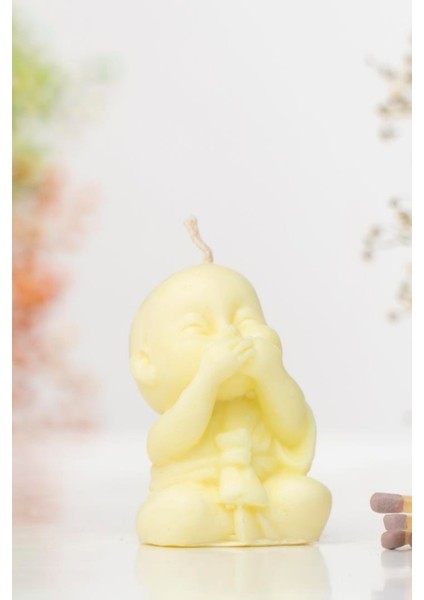 Bilmiyorum Buddha Temalı Soya Wax Mum