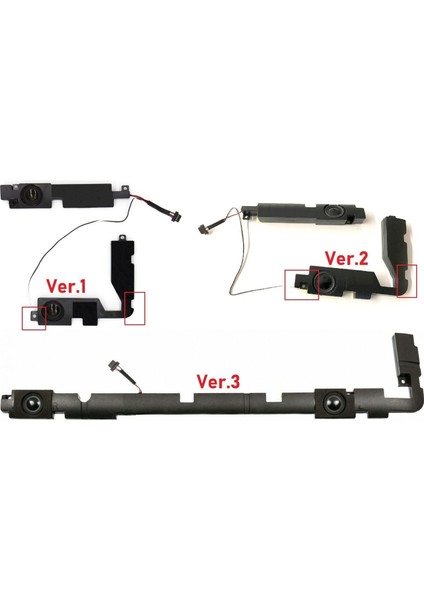 Asus K555L, X555L Notebook Speaker Seti - Ver.3