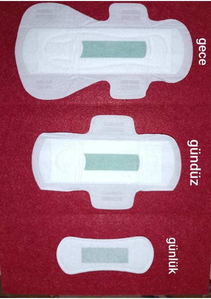 Hijyenik Kadın Pedi Gece Boyu 8 Li ( 2 Paket Gece) modelleri