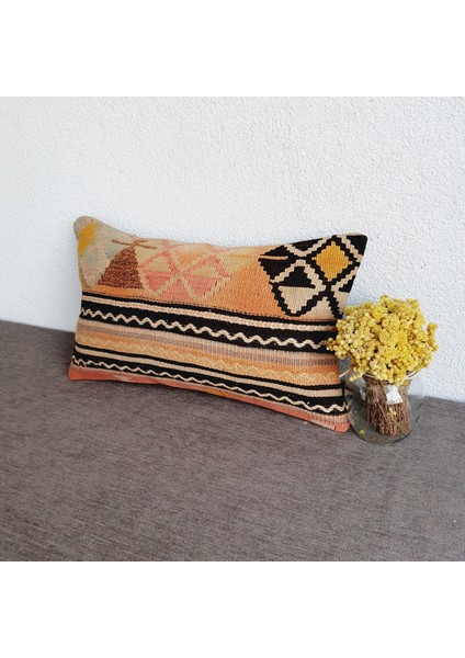 El Dokuma Kilim Kırlent Kılıfı 30X50 cm fiyatları