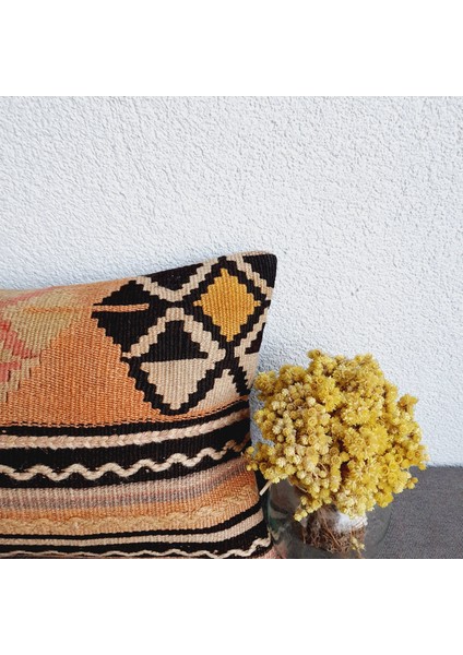El Dokuma Kilim Kırlent Kılıfı 30X50 cm indirimleri