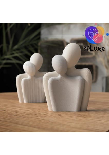 3dluxe Çiftlere Özel Dekoratif Biblo/sevgiliye Özel