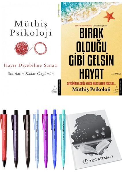Müthiş Psikoloji Hayır Diyebilme Sanatı ve Bırak Olduğu Gibi Gelsin Hayat