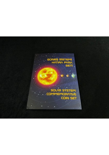 2022 Yılı Özel Basım Darphane Özel Albümünde Güneş Sistemi Hatıra Para Seti