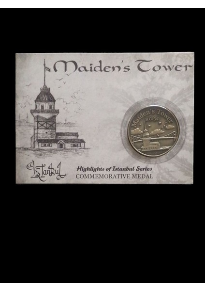 2012 Kız Kulesi Özel Folder'nda Madalya.