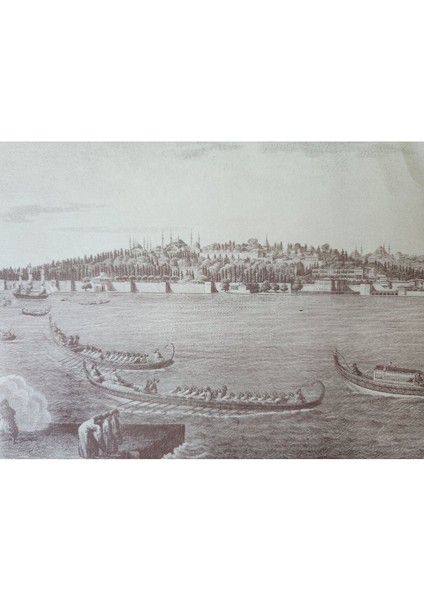 19X27CM Sarayburnu Gravür 1819 Tarihli. Çerçeve Yapılabilir