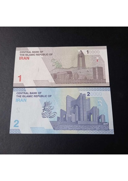 2021-2022 Iran 10/20 Bin Riyal Takım Çil Eski Yabancı Kağıt Para fiyatları
