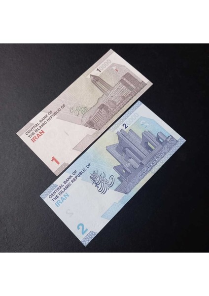 2021-2022 Iran 10/20 Bin Riyal Takım Çil Eski Yabancı Kağıt Para indirimleri