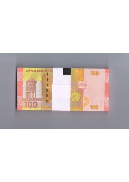 100 Pounds 1 Deste Yabancı Kağıt Para Çil 100 Adet Koleksiyon